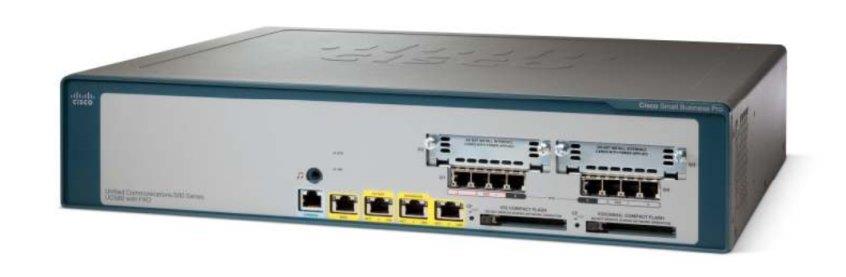 UC560 Cisco UC 560 System with 4 FXO 4-FXS 1 T1/E1 and 1 VIC Expansion Slot (Refurbished)