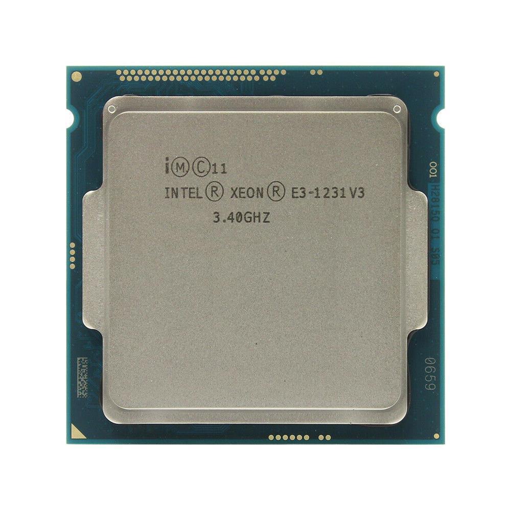 UCS-CPU-E31231D= Cisco 3.40GHz 5.00GT/s DMI2 8MB L3 Cache Socket FCLGA1150 Intel Xeon E3-1231 v3 Quad Core Processor Upgrade