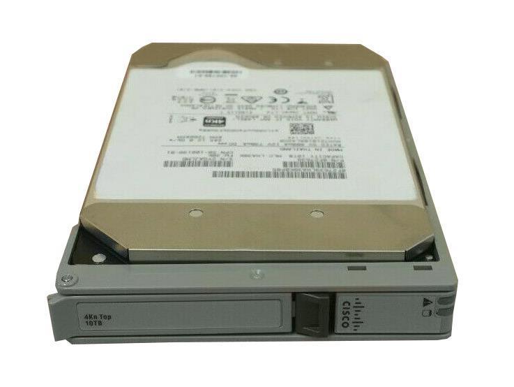 UCS-HD10T7KL4K Cisco 10TB 7200RPM SAS 12Gbps 3.5-inch Internal Hard Drive for C220 M4 Rack Server Systems