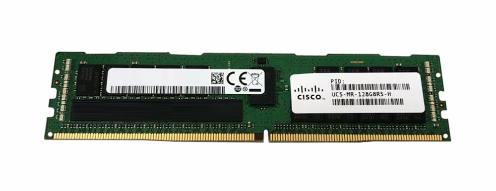 UCS-MR-128G8RS-H Cisco 128GB PC4-21300 DDR4-2666MHz Registered ECC CL19 288-Pin DIMM 1.2V Octal Rank Memory Module