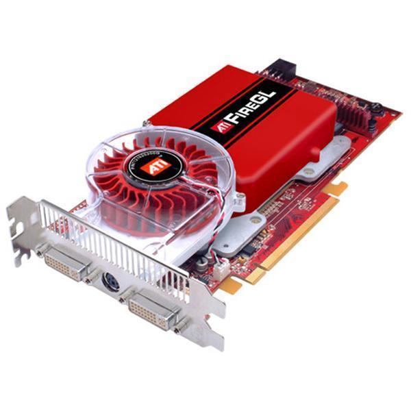 UH651 Dell 256MB ATI FireGL V7200 PCIe x16 Dual Monitor DVI or VGA Graphics Card