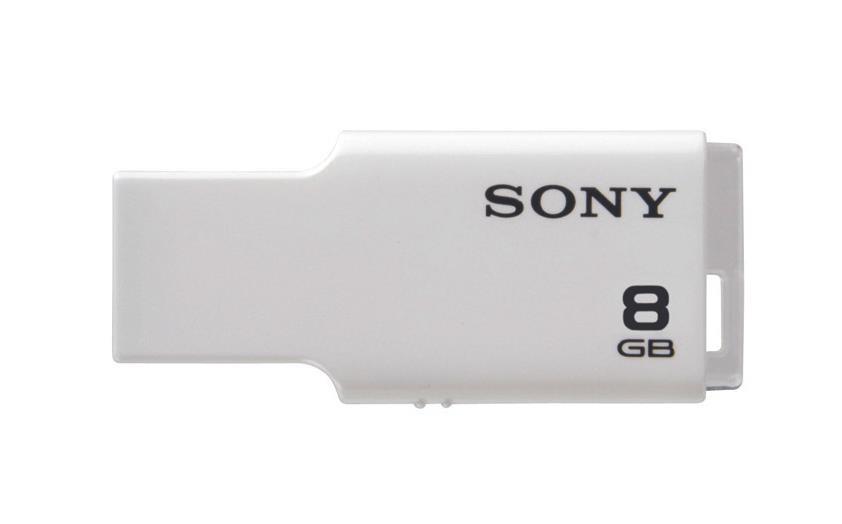 USM8GM/W-C3 Sony Micro Vault Style USM8GM 8GB USB 2.0 Flash Drive (White)