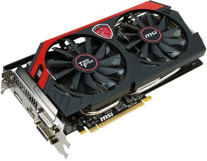 V303-020R MSI Radeon R9 270x Gaming 4GB GDDR5 2xDVI/HDMI/dp PCI Express Video Graphics Card