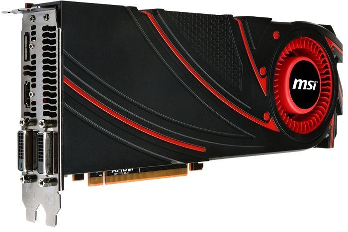 V803-841R MSI Radeon R9 290x 4GB GDDR5 2xDVI/HDMI/dp PCI Express Video Graphics Card
