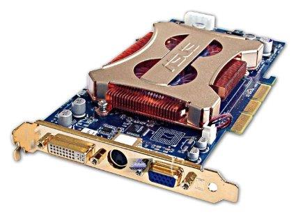 V9950ULTRA/TVD/256MB ASUS Nvidia GeForce 7300 GS 256MB DDR2 DVI VGA AGP 4x/8x Video Graphics Card