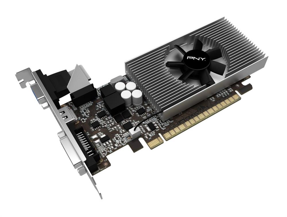 VCGGT7302D3LXPB_BIN2 PNY Nvidia GeForce GT 730 2GB 128-Bit DDR3 PCI Express 2.0 DVI-I/ HDMI/ D-Sub Low Profile Video Graphics Card