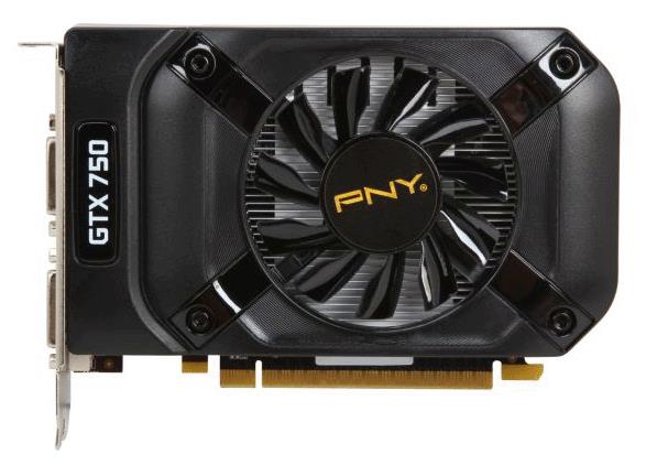 VCGGTX7501XPB-A1 PNY GeForce GTX 750 1GB GDDR5 128-Bit PCI Express 3.0 x16 Dual DVI/ mini HDMI Video Graphics Card