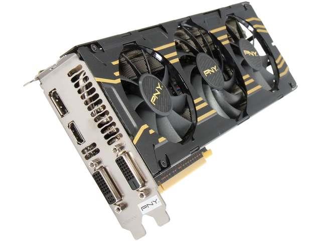 VCGGTX7803XPB-OC PNY XLR8 GeForce GTX 780 OC 3GB GDDR5 384-Bit PCI Express 3.0 x16 DVI-/ HDMI/ DisplayPort Video Graphics Card
