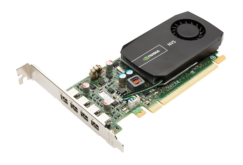 VCNVS510 NVIDIA NVS510 2GB GDDR3 LP 4x Mini DisplayPort Video Card