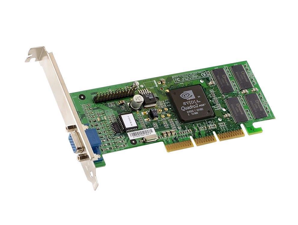 VCQ2EX Nvidia Quadro2 Mxr 32MB Vga Agp Video Graphics Card