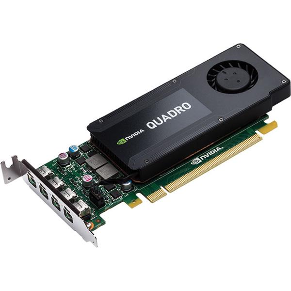 VCQK1200DP-PB-A1 PNY Quadro K1200 4GB 128-bit GDDR5 PCI Express 2.0 x16 4x Mini DisplayPort Low Profile Video Graphics Card
