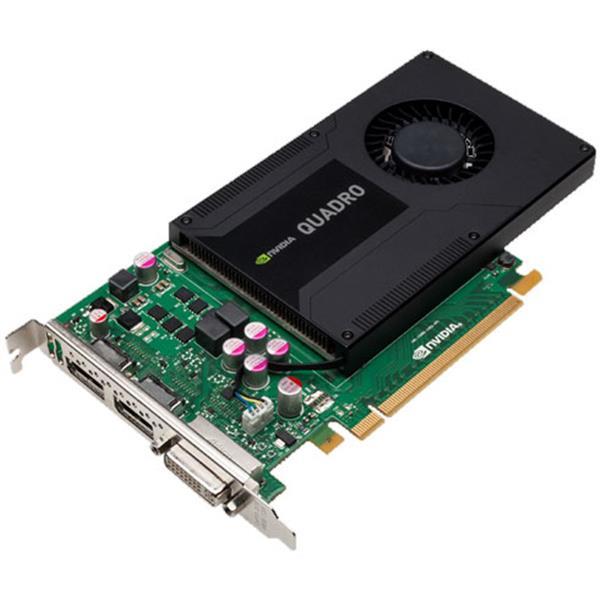 VCQK2000-PB_BIN2 PNY Quadro K2000 2GB 128-Bit GDDR5 PCI Express 2.0 x16 Dual Link DVI/ DisplayPort Video Graphics Card