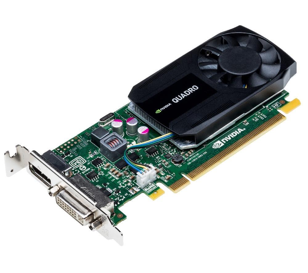 VCQK620-PB PNY Nvidia Quadro K620 2GB DDR3 128-Bit DisplayPort / DVI PCI-Express 2.0 x16 Low Profile Video Graphics Card