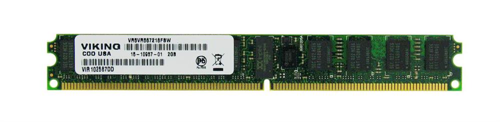 VR5VR567218FBW-EC Viking 2GB PC2-5300 DDR2-667MHz ECC Registered CL5 240-Pin DIMM Very Low Profile (VLP) Memory Module