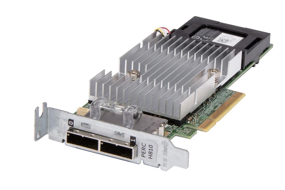 VV648 Dell PERC H810 1GB NV Cache SAS 6Gbps PCI Express 2.0 x8 0/1/5/6/10/50/60 RAID Controller Card