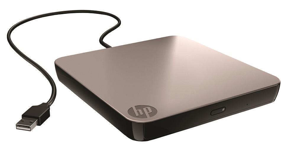 VV827AA HP DVD-Writer DVD-RAM/+R/+RW Double-Layer External USB Optical Drive (Refurbished)