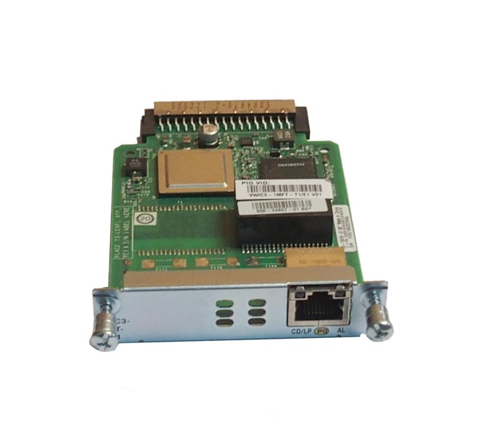VWIC3-1MFT-T1/E1 Cisco 4-Port T1/E1 Multiflex Trunk Voice/WAN Interface Card (Refurbished)