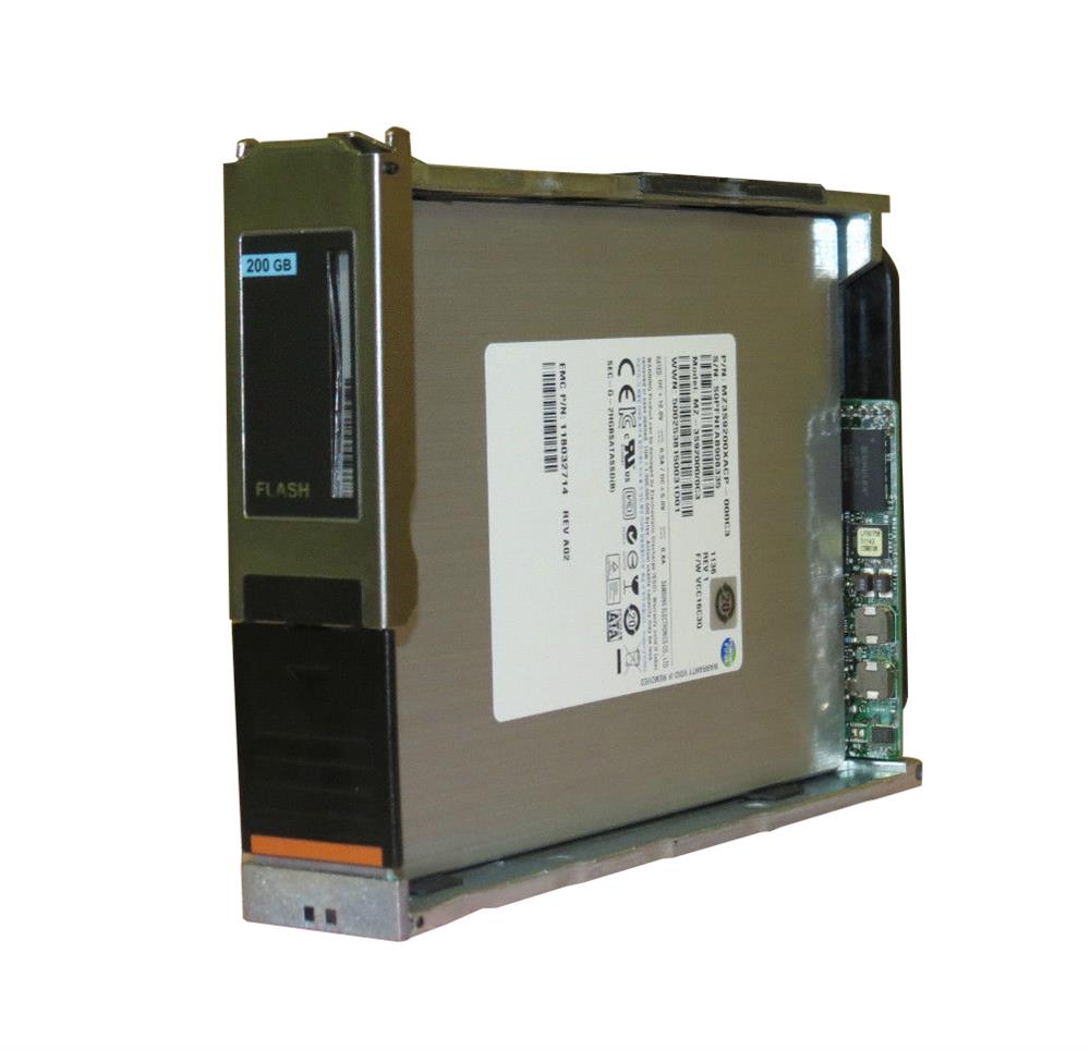 VX-DS6F-200 EMC 200GB SAS 6Gbps EFD 3.5-inch Internal Solid State Drive (SSD) (60-Pack) for VNX 5200 5400 5600 5800 7600 and 8000 Series Storage Systems