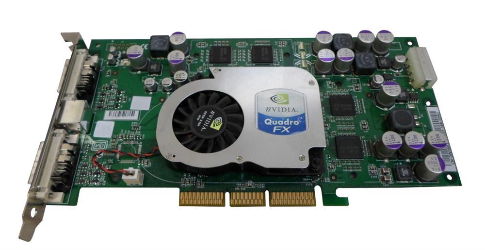 W0663 Dell 128MB nVidia Quadro Dual DVI FX1000 Video Graphics Card