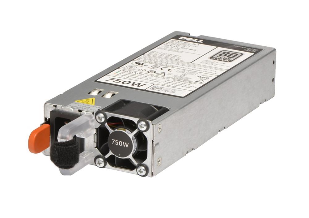 W0CTF Dell 750-Watts Power Supply for PowerEdge R820 R720 R620 R520 620 T420 T320