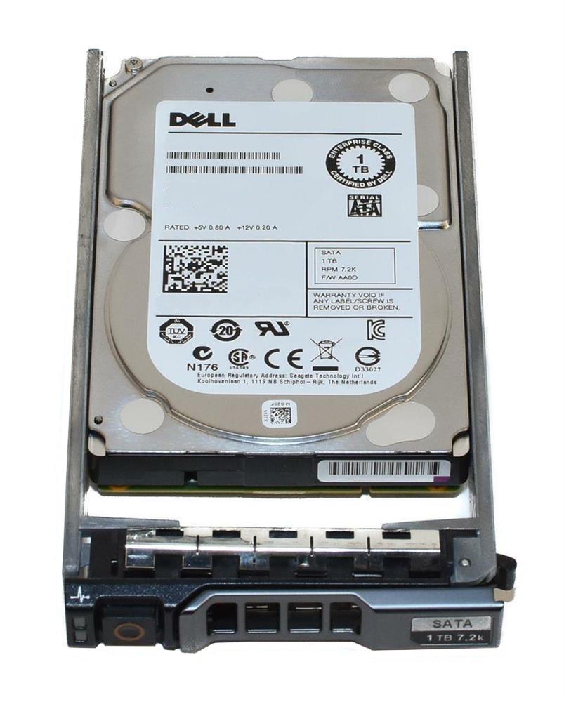 W3GXV Dell 1TB 7200RPM SAS 6Gbps Nearline Hot Swap 2.5-inch Internal Hard Drive