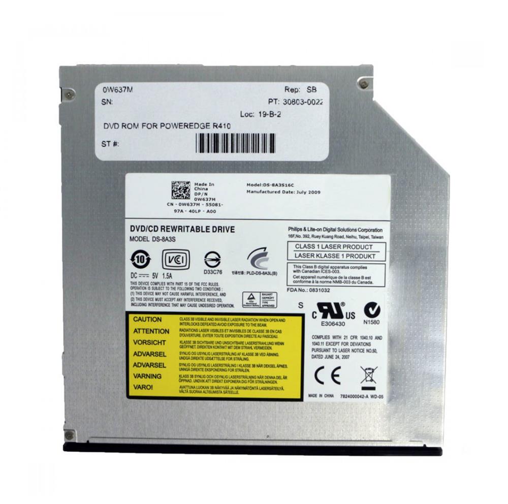 W637M Dell SATA Laptop DVD-RW Drive