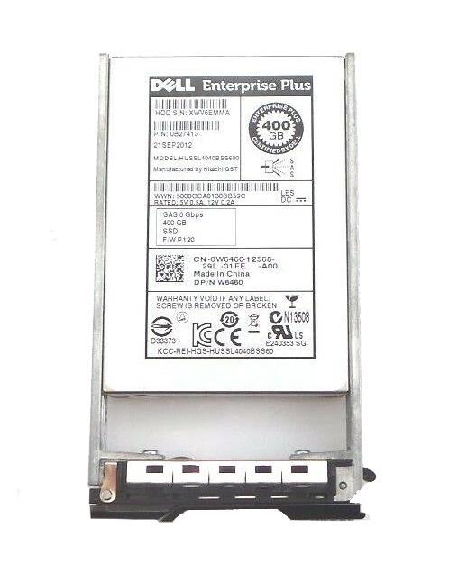 W6460 Dell 400GB SLC SAS 6Gbps 2.5-inch Internal Solid State Drive (SSD)