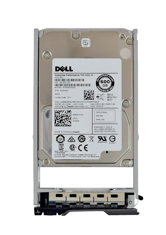 W964N Dell 600GB 10000RPM SAS 6Gbps 16MB Cache 2.5-inch Internal Hard Drive with Tray