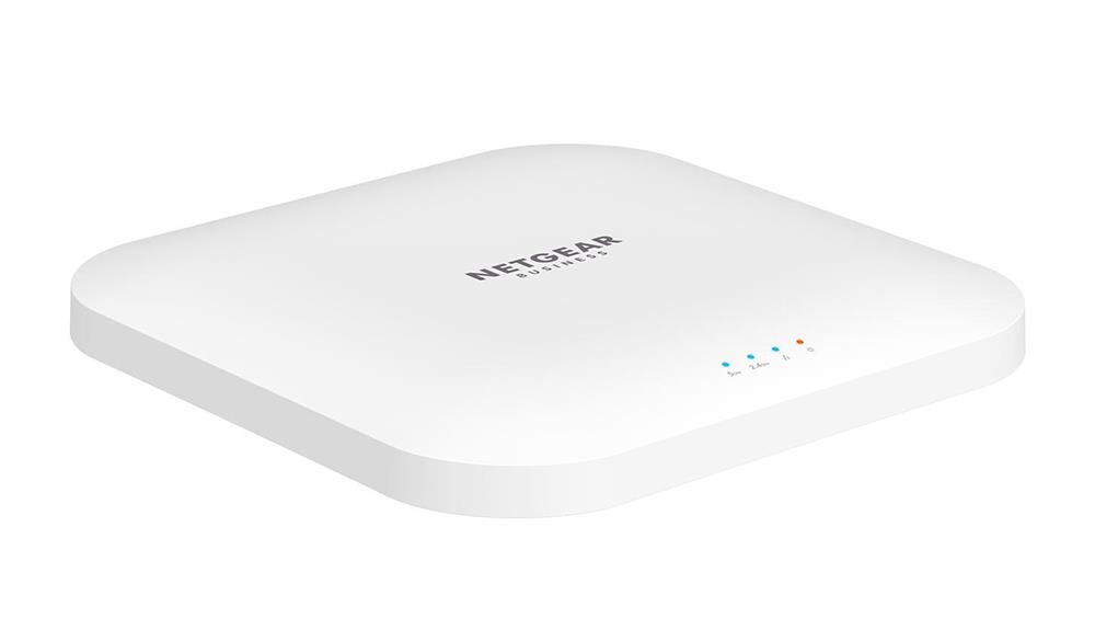 WAX218-100NAS NetGear AX3600 1-Port RJ-45 3.6Gbps Wi-Fi 6 Gigabit Ethernet Dual Band PoE+ Wireless Access Point (Refurbished)