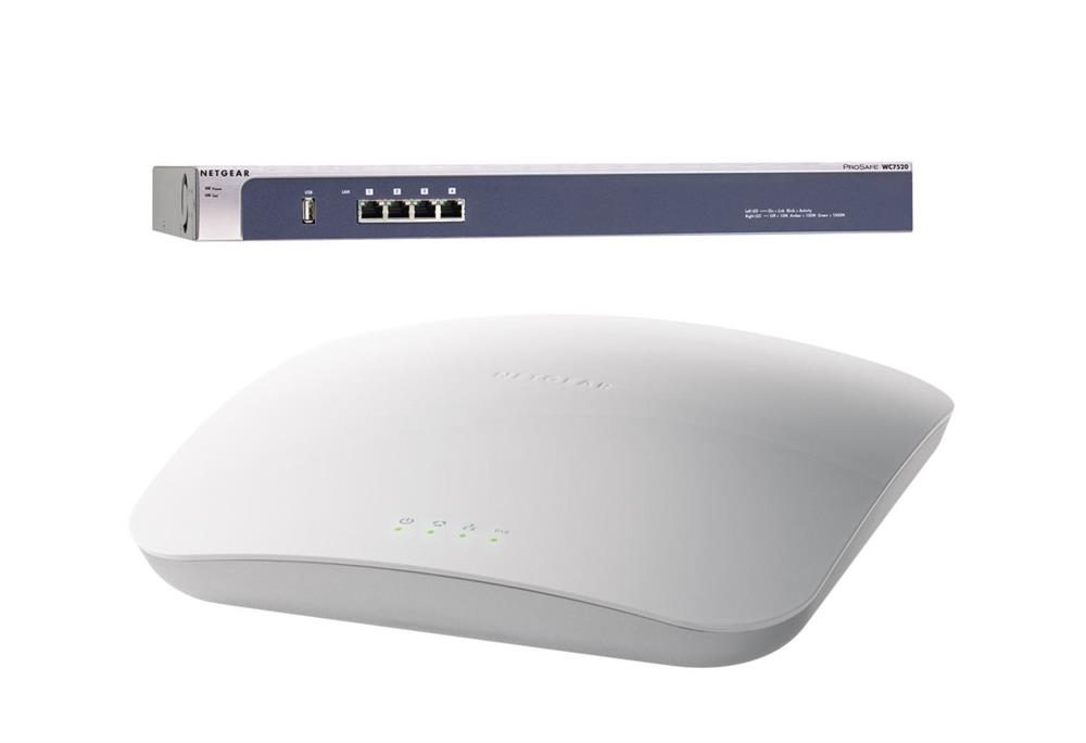 WC7532SKT-100UKS NetGear ProSafe 300Mbps 20-AP Wireless Controller Access Point (Refurbished)