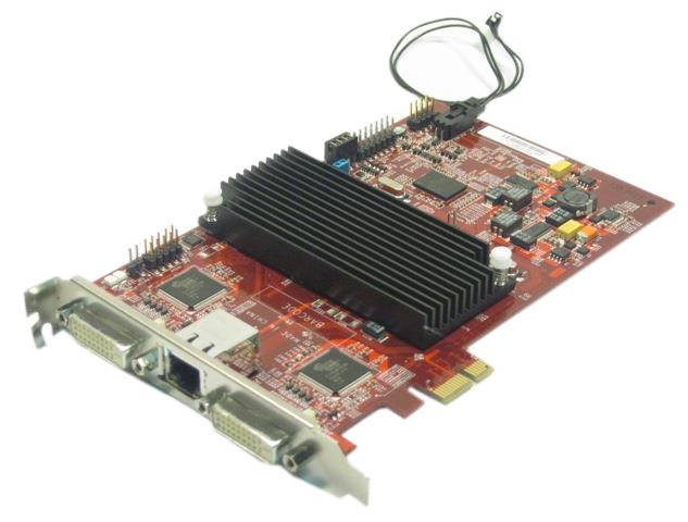 WD0GV Dell DRAC Remote Access Host Card Fx100 PCI-E Dual DVI 10/100 Ethernet