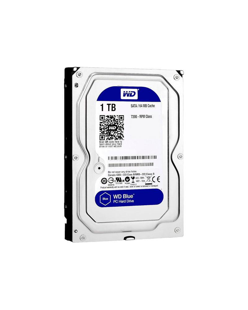 WD10EZEX-OOER1AO Western Digital Caviar Blue 1TB 7200RPM SATA 6Gbps 64MB Cache 3.5-inch Internal Hard Drive