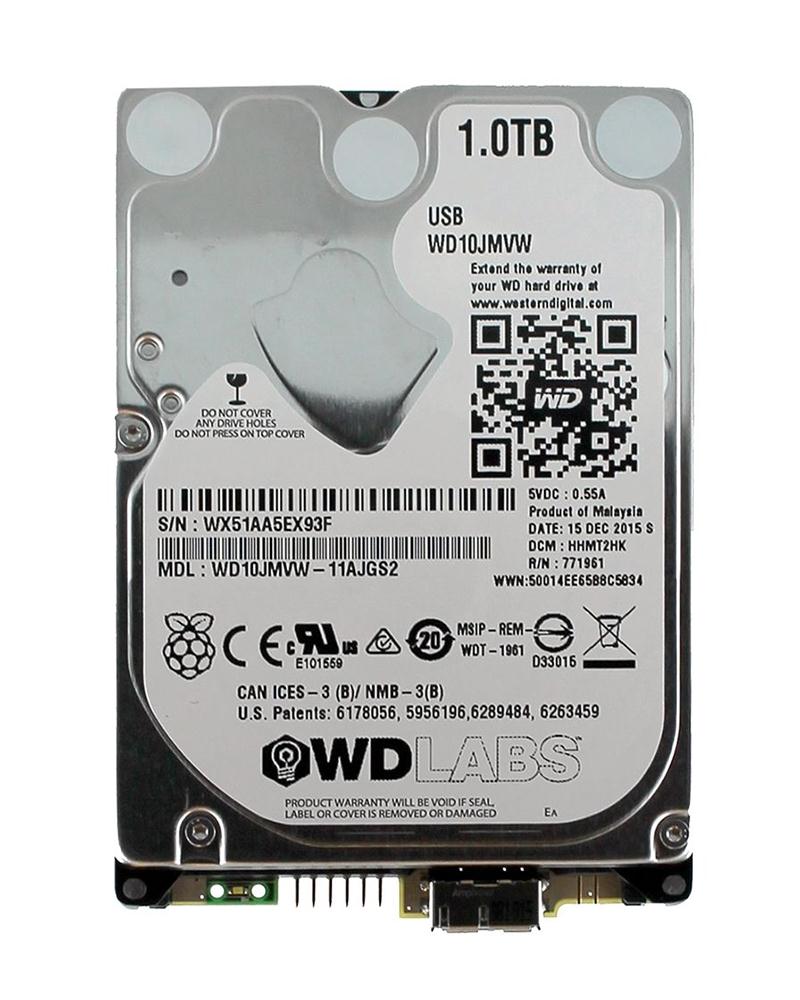 WD10JMVW-11AJGS2 Western Digital 1TB 5400RPM USB 3.0 8MB Cache 2.5-inch Internal Hard Drive