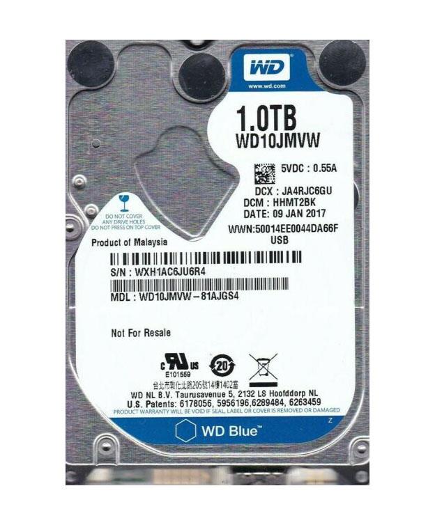 WD10JMVW-81AJGS4 Western Digital 1TB 5400RPM USB 3.0 8MB Cache 2.5-inch Internal Hard Drive