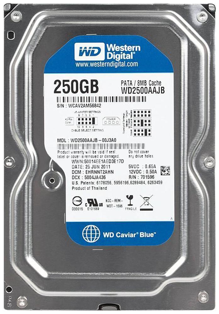WD2500AAJB Western Digital Caviar SE 250GB 7200RPM ATA-100 8MB Cache 3.5-inch Internal Hard Drive