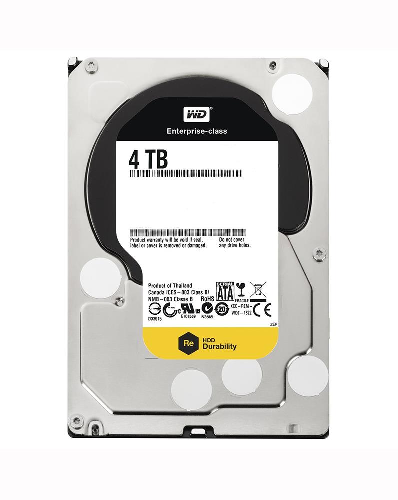 WD4000FYYZ-B2 Western Digital RE 4TB 7200RPM SATA 6Gbps 64MB Cache 3.5-inch Internal Hard Drive