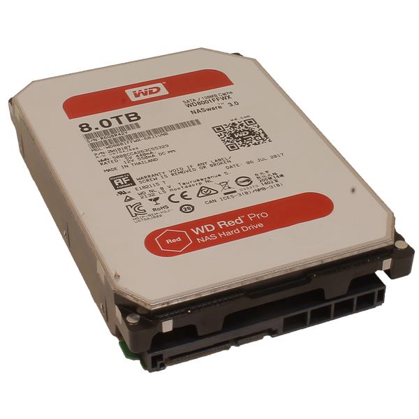 WD8001FFWX Western Digital Red Pro 8TB 7200RPM SATA 6Gbps 128MB Cache 3.5-inch Internal Hard Drive