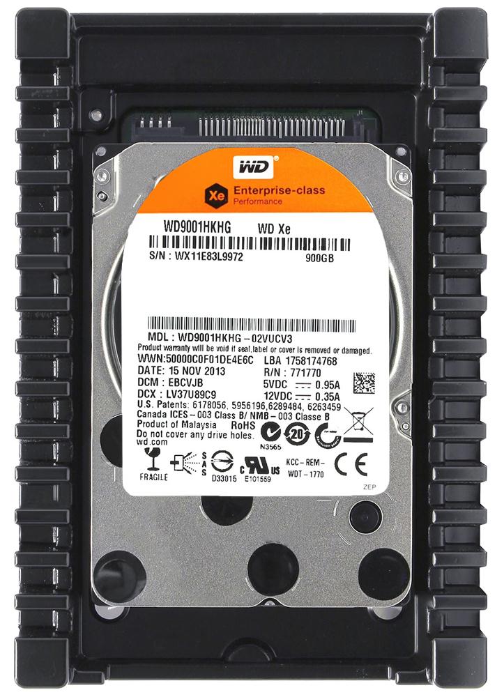 WD9001HKHG-02VUCV3 Western Digital Xe 900GB 10000RPM SAS 6Gbps 32MB Cache 3.5-inch Internal Hard Drive