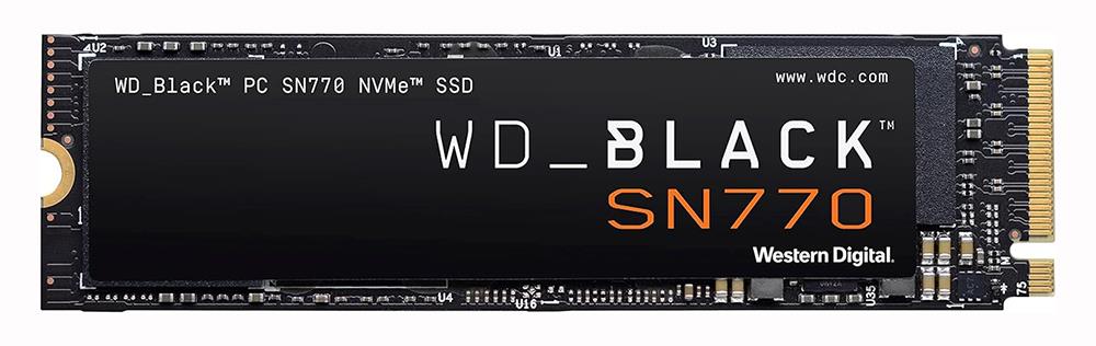 WDS100T3X0E-00B3N0 Western Digital Black SN770 1TB PCI Express 4.0 x4 M.2 2280 Internal Solid State Drive (SSD)