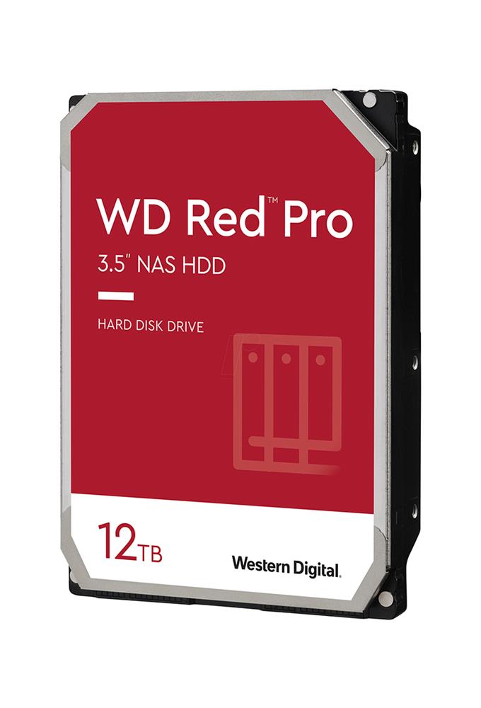 WDWD121KFBX-68EF5N0NAS Western Digital Red Pro 12TB 7200RPM SATA 6Gbps 256MB Cache 3.5-inch Internal Hard Drive