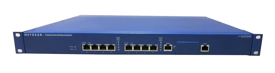 WFS709TP NetGear ProSafe Smart Wireless Controller (8x 10Base-T/100Base-TX PoE and 1x 10/100/1000Base-T Serial port) (Refurbished)