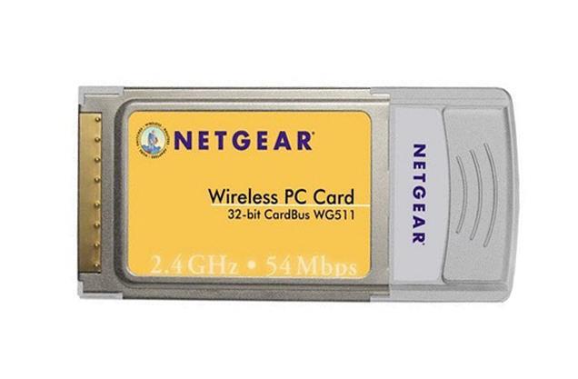 WG511GE NetGear 54Mbps 32-Bit CardBus Wireless PC Card (Refurbished)