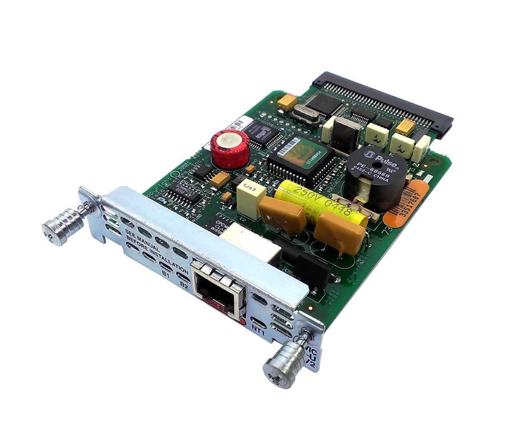 WIC-1B-U-V2 Cisco 1-Port ISDN BRI NT-1 WIC for 1700 2600 3600 3700