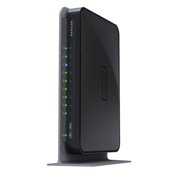 WNDR37AV-100PES NetGear 5-Port ( 4x 10/100/1000Mbps LAN and 1x 10/100/1000Mbps WAN Port) Dual Band Wireless Gigabit Router for Video and Gaming (Refurbished)