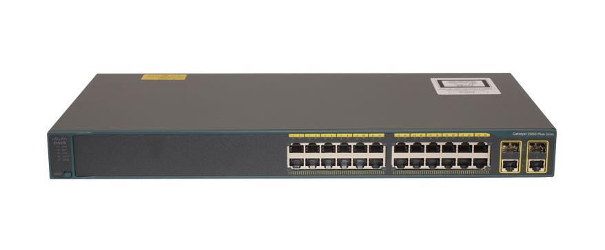 WS-2960-24TC-L Cisco Catalyst Ws-c2960-24-s 24-Ports 10/100Mbps PoE Switch with 2x SFP (Refurbished)