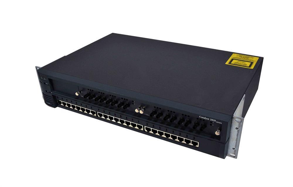 WS-C2828 Cisco Catalyst 2828 24-Ports 10MB 2-Slot Ethernet Modular Switch (Refurbished)