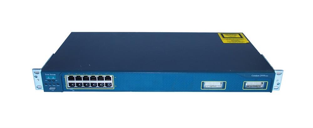 WS-C2950G-12-EI Cisco Catalyst 2950G 12-Ports 10/100 Ethernet Switch with 2GBIC Slots (Refurbished)