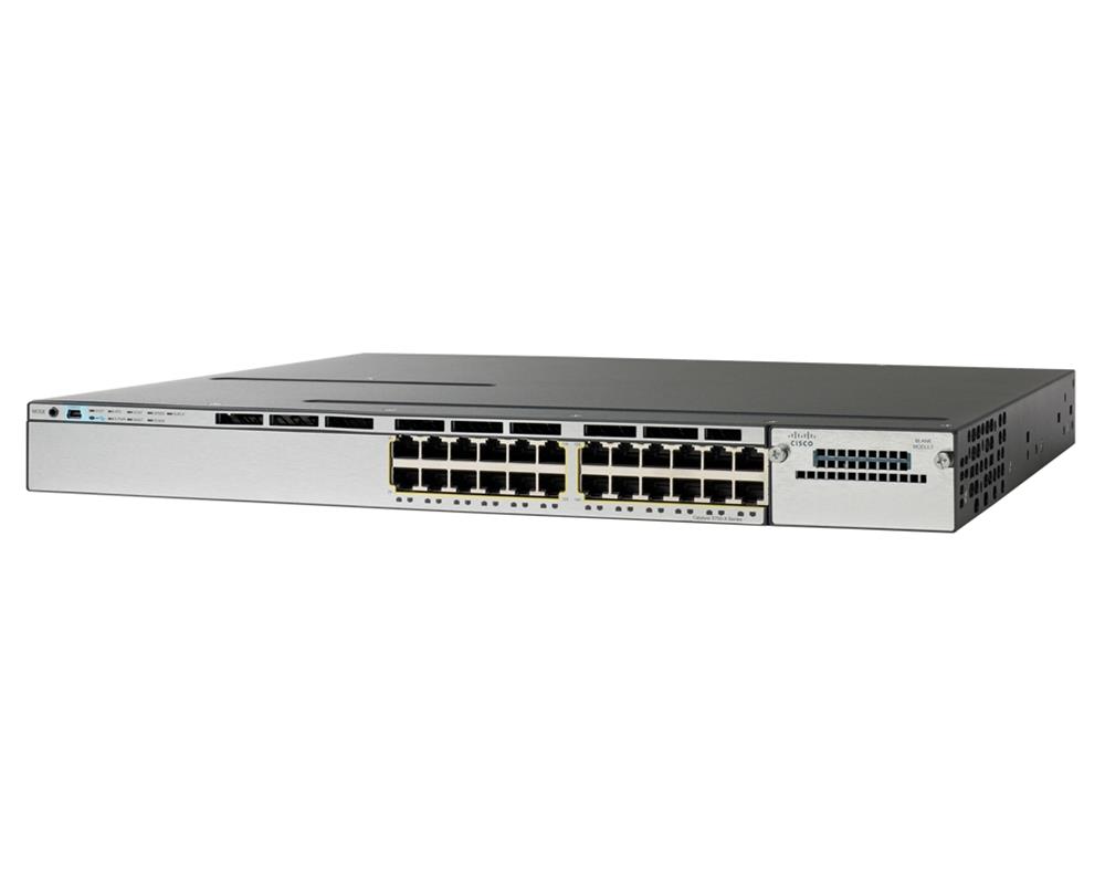 WS-C3750X-24T-LOB Cisco Catalyst 3750x 24-Ports Data Lan Base (Refurbished)