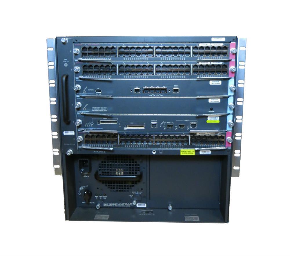 WS-C6506-DDO Cisco Catalyst 6506 Switch 256 GBps External (Refurbished)