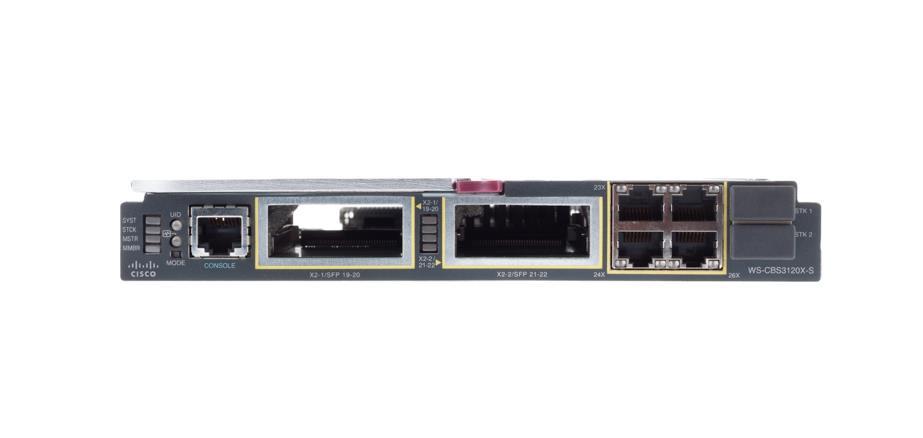WS-CBS3120X-S Cisco Catalyst Blade 3120X 8-Ports Layer 3 Managed Switch for HP w/ IP Base (Refurbished)